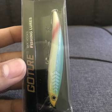 Original Goture Minnow Jerkbait Fishing Lure 9cm #003B