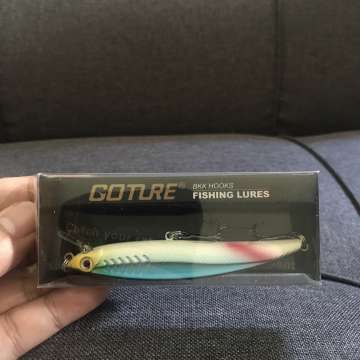 Original Goture Minnow Jerkbait Fishing Lure 9cm #003B