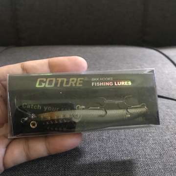 Original Goture Minnow Jerkbait Fishing Lure 9cm #003E