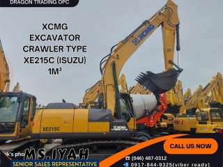 XCMG CRAWLER BACKHOE 1M³