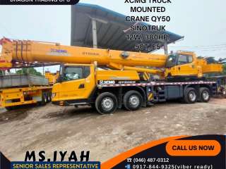 XCMG TRUCK MOUNTED CRANE 50T