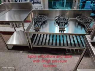 We Fabricate stainless steel 304 for kitchen equipment