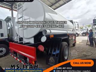 HOMAN H3 6W FUEL TANKER 8KL E5