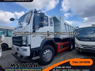 SINOTRUK DUMPTRUCK 6X4 14CBM E2-