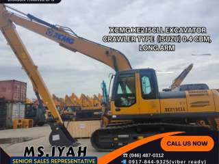 XCMG XE215CLL EXCAVATOR (ISUZU) 0.4 CBM, LONG ARM