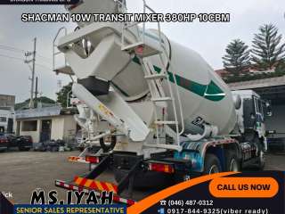 SHACMAN 10W TRANSIT MIXER 380HP 10CBM