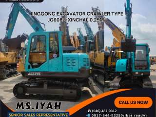 JINGGONG EXCAVATOR CRAWLER TYPE 0.25CBM