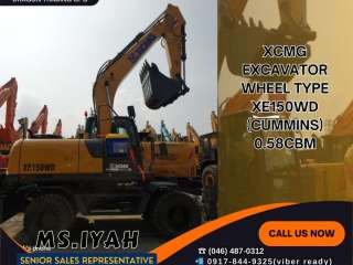 XCMG EXCAVATOR E150WD 0.58CBM