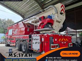 SITRAK 35M Tower Water Foam Fire Fighting Truck JP35