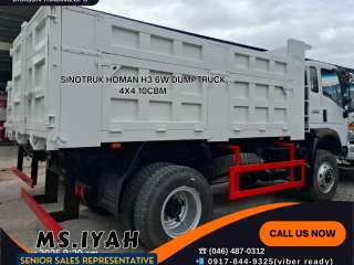 HOMANH3 4X4 6W DUMPTRUCK 8CBM-