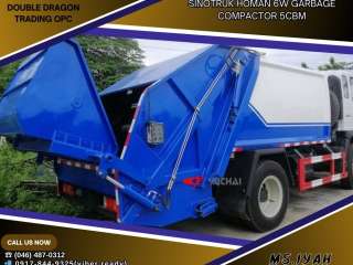 SINOTRUK GARBAGE COMPACTOR 5CBM-