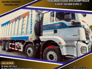 SHACMAN H3000 8X4 DUMPTRUCK 430HP 30CBM EURO 2