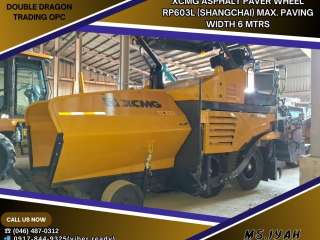 XCMG ASPHALT PAVER WHEEL MAX. PAVING WIDTH 6 MTRS-