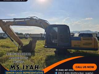 XCMG BACKHOE AMPHIBIOUS XE215S  (ODOMETER READING 1175.1H)