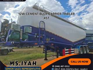 12W CEMENT BULK CARRIER TRAILER  45T