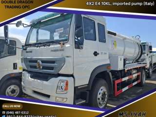 SEWAGE TRUCK HOMAN H5 10KL EURO 4-imported pump (Italy)