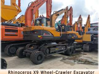 RHINOCEROS X9 WHEEL-CRAWLER EXCAVATOR