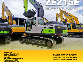 ZOOMLION ZE215E ACE 1CBM CRAWLER EXCAVATOR