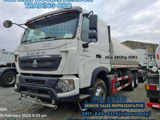 Howo T7s 10w Water Tanker 10KL