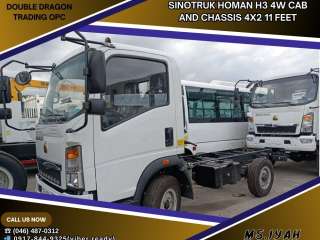 Homan  4w Cab & Chassis= 11ft