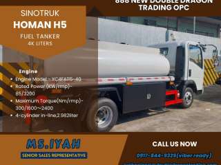 Homan H3 Fuel Tanker 4K liters
