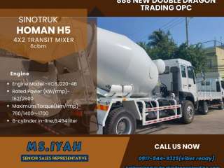 Homan H5 6w Mixer Truck 6cbm