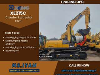 Xcmg XE215C Crawler Excavator-1cbm