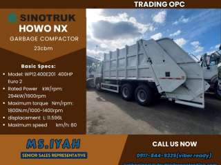 Howo Nx Garbage Compactor 23cbm-10 E2