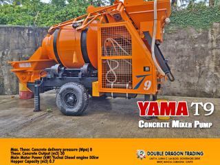 YAMA T9 CONCRETE MIXER PUMPCRETE