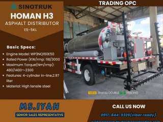 Homan H3 Asphalt Distributor E5-5KL