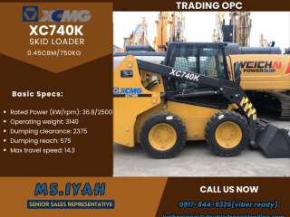 Xcmg Skid Loader XC740K 0.45cbm/750kg