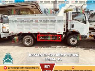 HOMAN H3 4X2 DUMP TRUCK 8CBM, E4