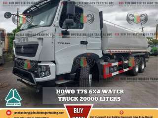 HOWO T7S 6X4 WATER TRUCK 20000 LITERS