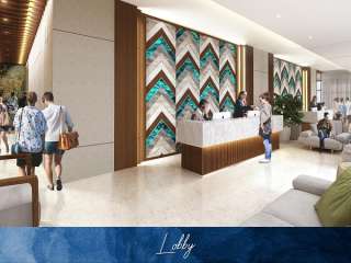 2BR GARDEN UNIT VERTEX COAST CONDO SEAGROVE MACTAN