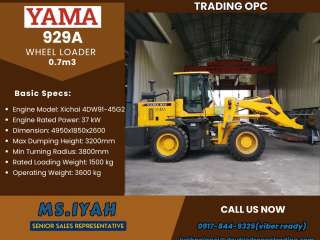 Yama Wheel Loader-929A 0.7cbm