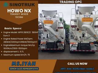 Sinotruk Transit Mixer 10cbm 380hp-E2