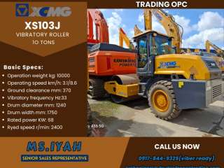 Xs103J Vibratory  Roller 10 T-single drum