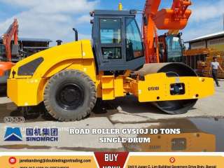 SINOMACH GYS10J ROAD ROLLER SINGLE DRUM 10 TONS