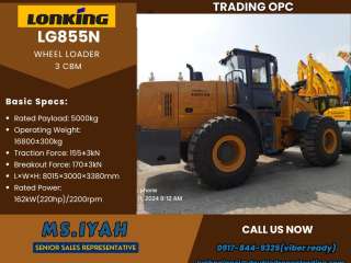 Lonking Wheel Loader LG855N-0.3cbm.