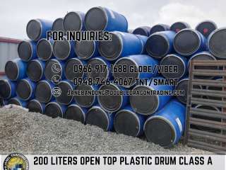 200L OPEN TOP PLASTIC DRUM