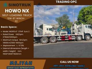 Sinotruk Howo Nx Sel-Loading Truck with 8T winch-E2