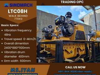 LTC08H  Sinomach Walk behind 770kg