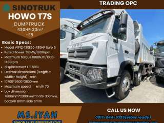 Sinotruk Howo T7s Dumptruck 12w 430hp E5