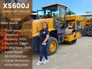 Xs600J Xcmg Vibratory Roller-6 tons