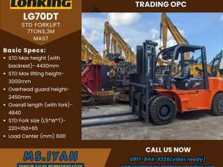 Lg70dt Lonking Forklift 7 tons