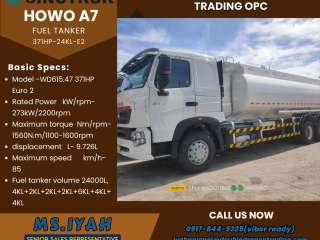 Howo A7  Fuel Tanker 10w 24KL-e2