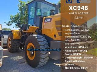 Xcmg Wheel Loader Xc948- 2.6m³