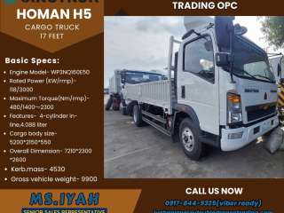 1f feet Homan H3 6w Cargo Truck