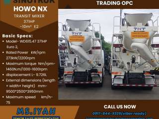 10cbm Howo Nx Transit Mixer