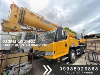 XCMG QY25KC TRUCK MOUNTED CRANE 25T 4 SECTION BOOM